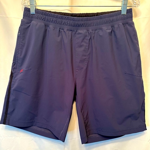Rhone Shorts Mens Medium Versatility Athletic Unlined 8.5” Stretch Blue Size L - Picture 1 of 9